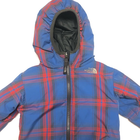 Plaid And Gray Puffer Jacket | Poshmark